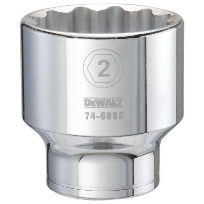 DWTDWMT74608OSP image(0) - DEWALT Dwmt 12Pt 3/4In Dr Skt 2 SAE