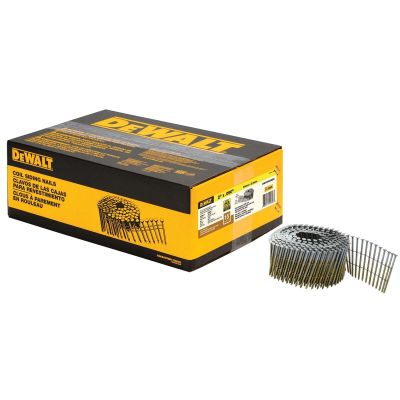 DWTDWC6R90BDG image(0) - DEWALT 2 in. x 0.090 in. 15&deg; Coil Siding Galvanized Ring Shank Nail