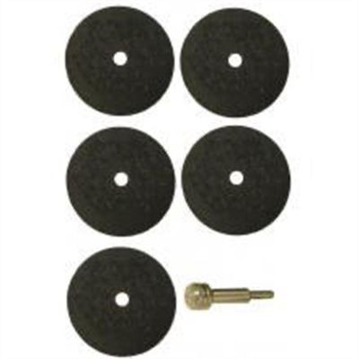 SGT94980 image(0) - SG Tool Aid Five 1/32" Cut-Off Wheels with Arbor