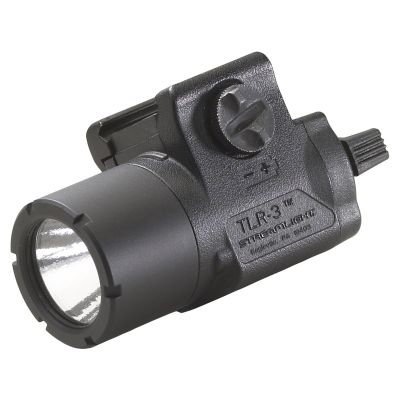 STL69220 image(0) - Streamlight TLR-3 - Includes Rail Locating Keys and CR2 Lithium Battery - Box - Black