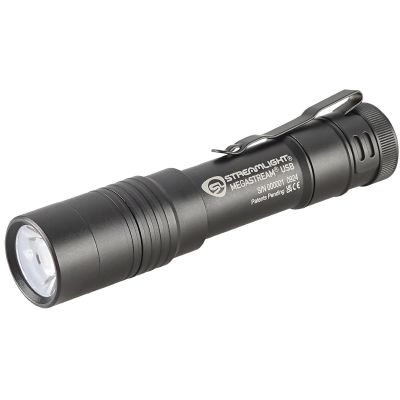 STL66210 image(0) - Streamlight MegaStream USB Lithium-Ion Rechargeable Flashlight - Box - Black
