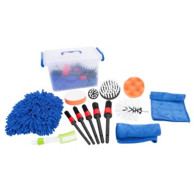 WLMW4992 image(0) - Wilmar Corp. / Performance Tool 16 Piece Power Brush Detailing Kit