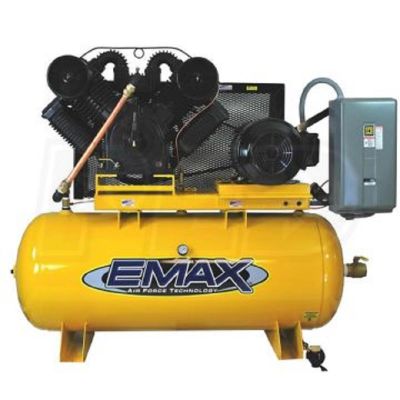 EMXEP20H120V3 image(0) - Compressor 20 HP 2 Stg 3 Ph Horz 120 Gal