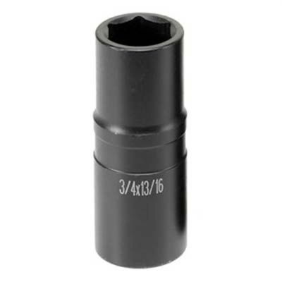 GRE2349D image(0) - Grey Pneumatic 1/2" Drive x 7/8" & 15/16" Thin-Wall Flip Socket
