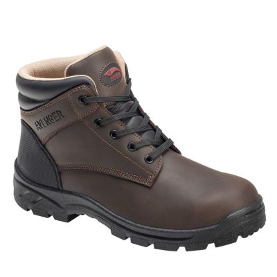 FSIA8001-9W image(0) - Avenger Builder Series - Men's Mid Top Work Boot - Steel Toe - ST | EH | SR - Brown - Size: 9W