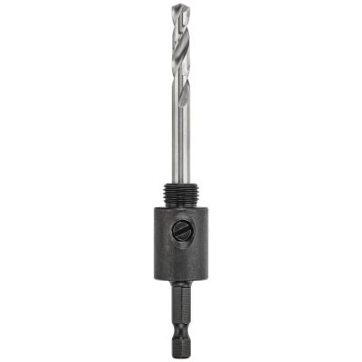 DWTDAH9141PBM image(0) - DEWALT 9/16-X 1 3/16" 1/4 Shank Hole Saw Arbor