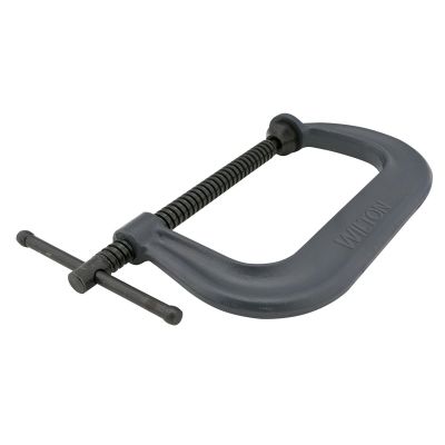 WIL404 image(0) - Wilton 404 - Drop Forged C-Clamp, 0 - 4-1/4&rdquo; Opening, 3-1/4&rdquo; Throat Depth