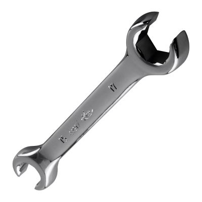 KTI44917 image(0) - K Tool International Wrench Flare Nut 15mm x 17mm 5 Point