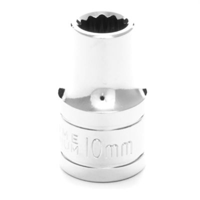WLMW32810 image(0) - Wilmar Corp. / Performance Tool 1/2" Drive 10mm 12pt Socket
