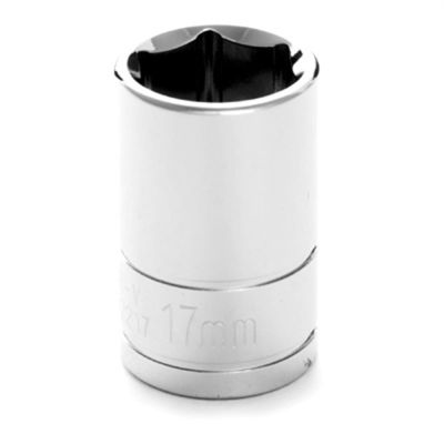 WLMW32217 image(0) - Wilmar Corp. / Performance Tool 1/2" Drive 17mm 6pt Socket