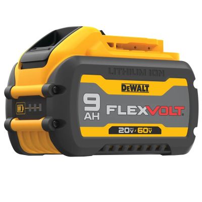 DWTDCB609 image(0) - DeWalt 20V/60V MAX* FLEXVOLT 9Ah Battery