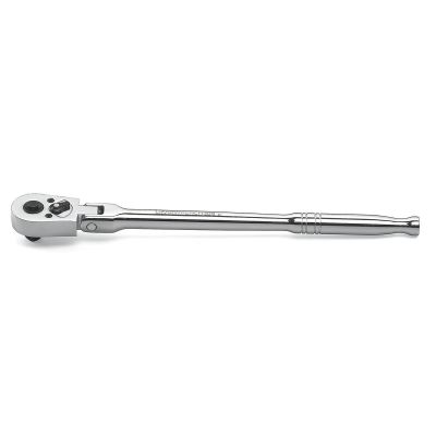KDT81219 image(0) - GearWrench 3/8 Inch Drive 45-Tooth Quick Release Flex Head Teardrop Ratchet 10-1/4 Inch