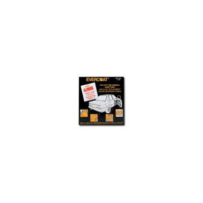 FIB117 image(0) - Fibre glass Evercoat Q-Pad 100117 Sound Deadening Panel, 16 x 16 in, Fiberglass, Black