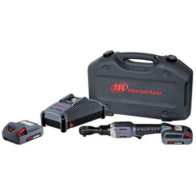IRTR3130-K22 image(1) - Ingersoll Rand 3/8 in. 20V Cordless Ratchet Wrench with Charger a