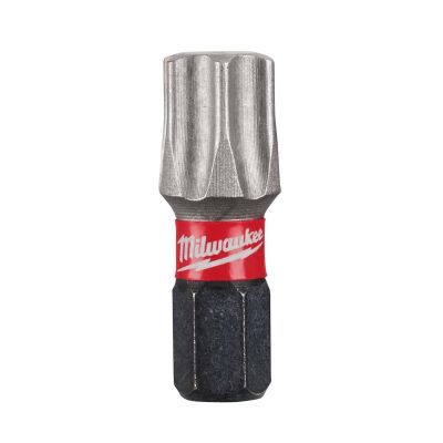 MLW48-32-4189 image(0) - Milwaukee Tool SHOCKWAVE 1 in. Impact Torx&reg; T50 Insert Bits (25 Pack)