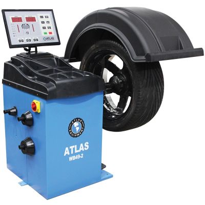 ATEATWB49-2 image(0) - Atlas Automotive Equipment WB49-2 Premium 2D Computer Wheel Balancer (Will Call)