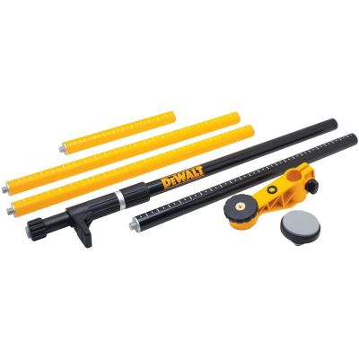 DWTDW0882 image(0) - DEWALT Laser Level Mounting Pole, 1/4-Inch Base