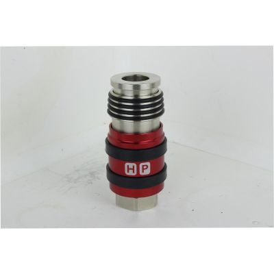 MIL1758 image(0) - Milton Industries 3/8-inch Safety Exhaust Coupler, 3/8-inch FNPT