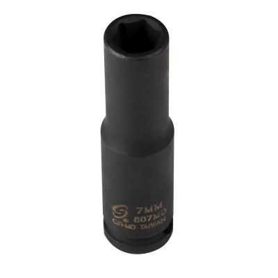 SUN807MD image(0) - SUNEX SOC 7MM 1/4D IMP 6PT DP