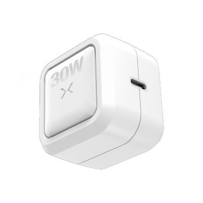 NOCX30W image(0) - NOCO Company XGrid X30 30W USB-C Charger with GaN Fast Charging - White