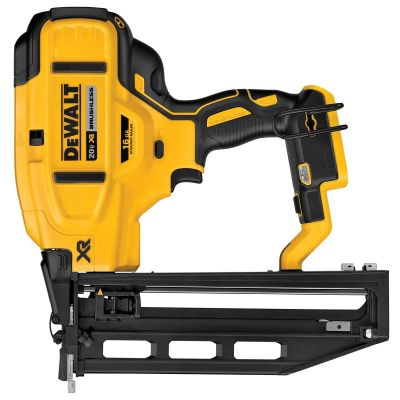 DWTDCN662B image(0) - DEWALT 20V MAX* XR 16 GA Cordless Straight Finish Nailer (Tool Only)