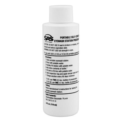 SAS5136-01 image(0) - SAS Safety Preservative Eyewash 4 oz.