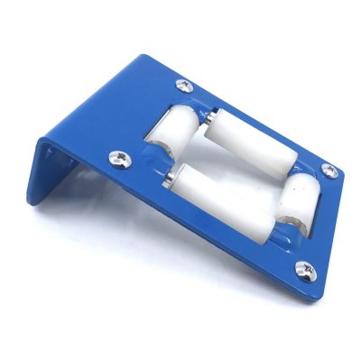 BLBRSRPL-BLUE image(0) - BluBird Roller Plate Assembly for 3/8" & 1/2" & 5/8" Large Reel - Blue