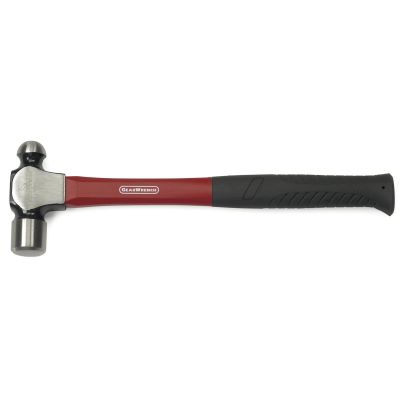 KDT82252 image(0) - GearWrench 24 Ounce Ball Pein Hammer with Fiberglass Handle
