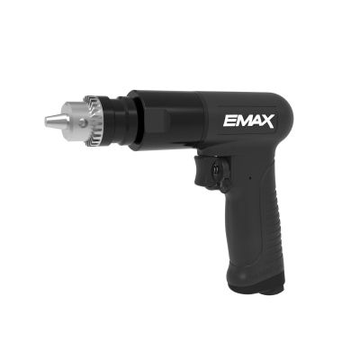 EMXEATDR03S1P image(0) - Emax Compressor Ind 3/8" Reversible Air Drill, 6.1 CFM, 1/4" Inlet