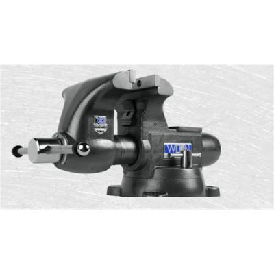 WIL28843 image(0) - Wilton 1780XC - Tradesman XC 8&rdquo; Xtreme Condition Round Channel Vise with Swivel Base