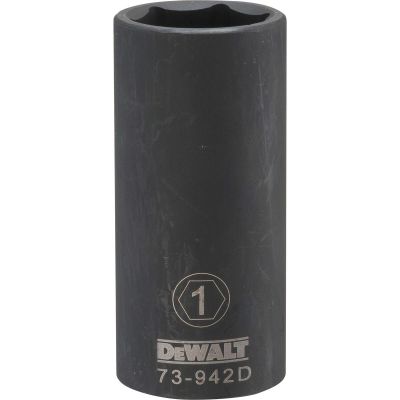 DWTDWMT73942OSP image(0) - DEWALT Dwmt 6Pt 1/2'' Dr Dp Im Skt 1'' SAE