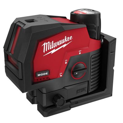 MLW3622-21 image(0) - Milwaukee Tool M12 Green Cross Line & Plumb Points Laser Kit