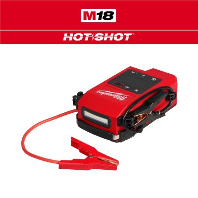 MLW3841-20 image(0) - Milwaukee Tool 2000 Peak Amp M18 HOTSHOT Jump Starter