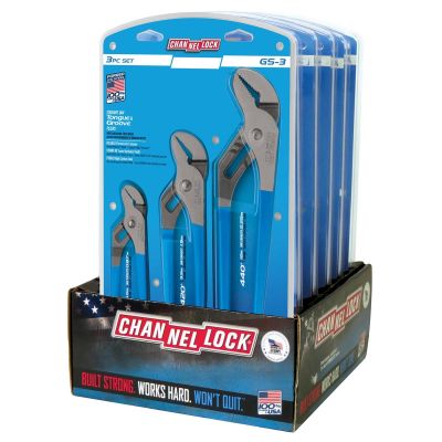 CHAGS-3D image(0) - Channellock GS-3D 3 Piece Tongue & Groove Set