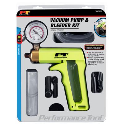 W87032 image(0) - Wilmar Corp. / Performance Tool Diagnostic Vacuum Pump & Bleeder Kit