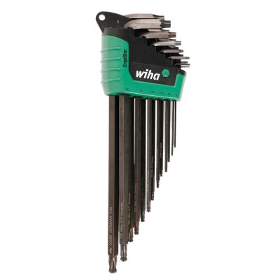 WIH36689 image(0) - Wiha Tools 13 Pc Ball End Torx L-Key Set