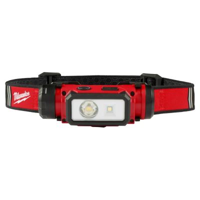 MLW2163-21 image(0) - Milwaukee Tool 600 Lumen REDLITHIUM USB Hard Hat Headlamp