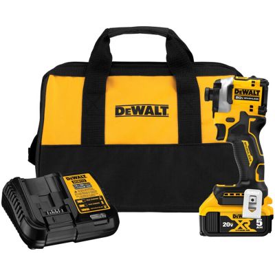 DWTDCF850P1 image(0) - DeWalt 20V MAX* ATOMIC Brushless Cordless 3-Speed 1/4-in. Impact Driver Kit
