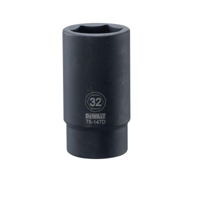 DWTDWMT75147OSP image(0) - DEWALT Dwmt 3/4In Dr 32Mm Im Dp Skt