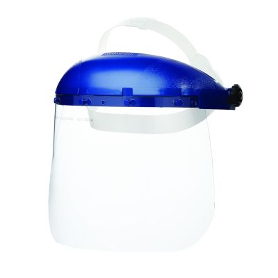 SRWS39020 image(0) - Sellstrom Face Shield - 390 Series - 8" x 16" x .040" Window - Clear - Pin Lock Headgear - Single Crown