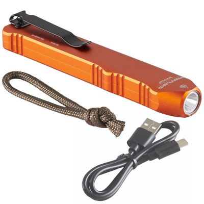 STL88820 image(0) - Streamlight Wedge - Includes USB-C Cord, Lanyard - Box - Orange