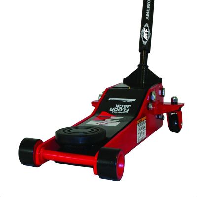 INT200T image(0) - American Forge & Foundry Service Jack - 2 Ton Capacity - Double Pump - Short Chassis - Low Profile - 1 pc Handle - 2.75" Min H to 20" Max H - Heavy Duty