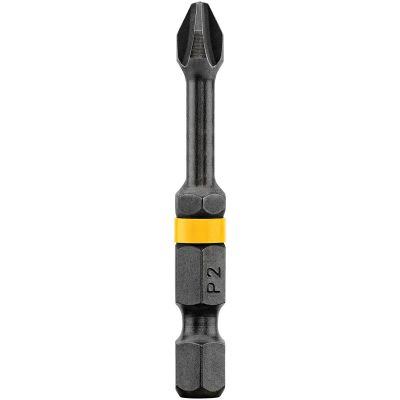 DWTDWA2PH2IRB image(0) - DEWALT Flextorq2" Phillips #2 Impact Ready Bits (Bulk 50Ct)