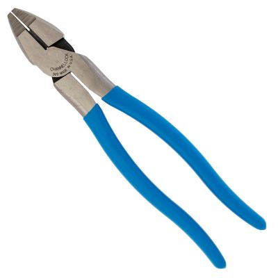 CHA369 image(0) - Channellock 369 9.5 Inch XLT Round Nose Linemen's Pliers