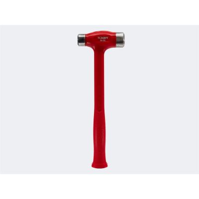 TRUTC36BPF image(0) - Trusty Cook Inc. 36 oz Flat-Flat Dead Blow Hammer - Model TC36BPF - Red