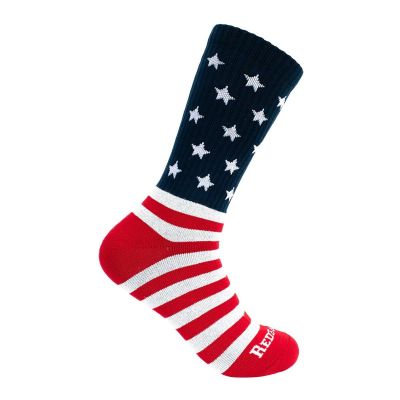 RDBBAMUSA image(0) - Redback Boots USA Everyday Bamboo Sock w/ Patriot USA Design (PR)
