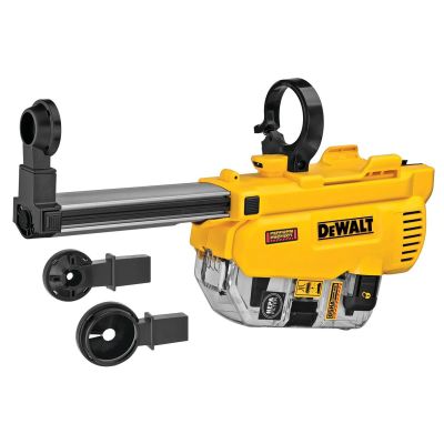 DWTDWH205DH image(0) - DEWALT Dust Extractor for DCH263 1-1/8 in SDS Plus D-Handle Rotary Hammer