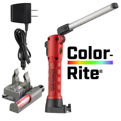 STL74854 image(0) - Streamlight Strion Switchblade - 120V/100V AC PiggyBack - Red