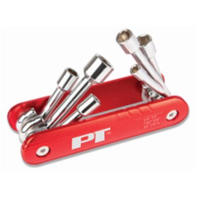 WLMW9210 image(0) - Wilmar Corp. / Performance Tool 6 Piece SAE Folding Nut Driver Set