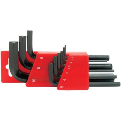WLM1401 image(0) - Wilmar Corp. / Performance Tool 9 Piece Metric Hex Key Set